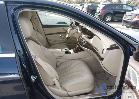 2018 Mercedes-Benz S 560 из США, поврежденный, VIN WDDUG8DB2JA380743